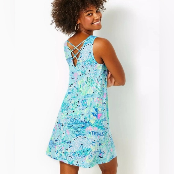 Lilly Pulitzer Lilly Loves Texas Kristen Dress size XXS - Picture 2 of 11